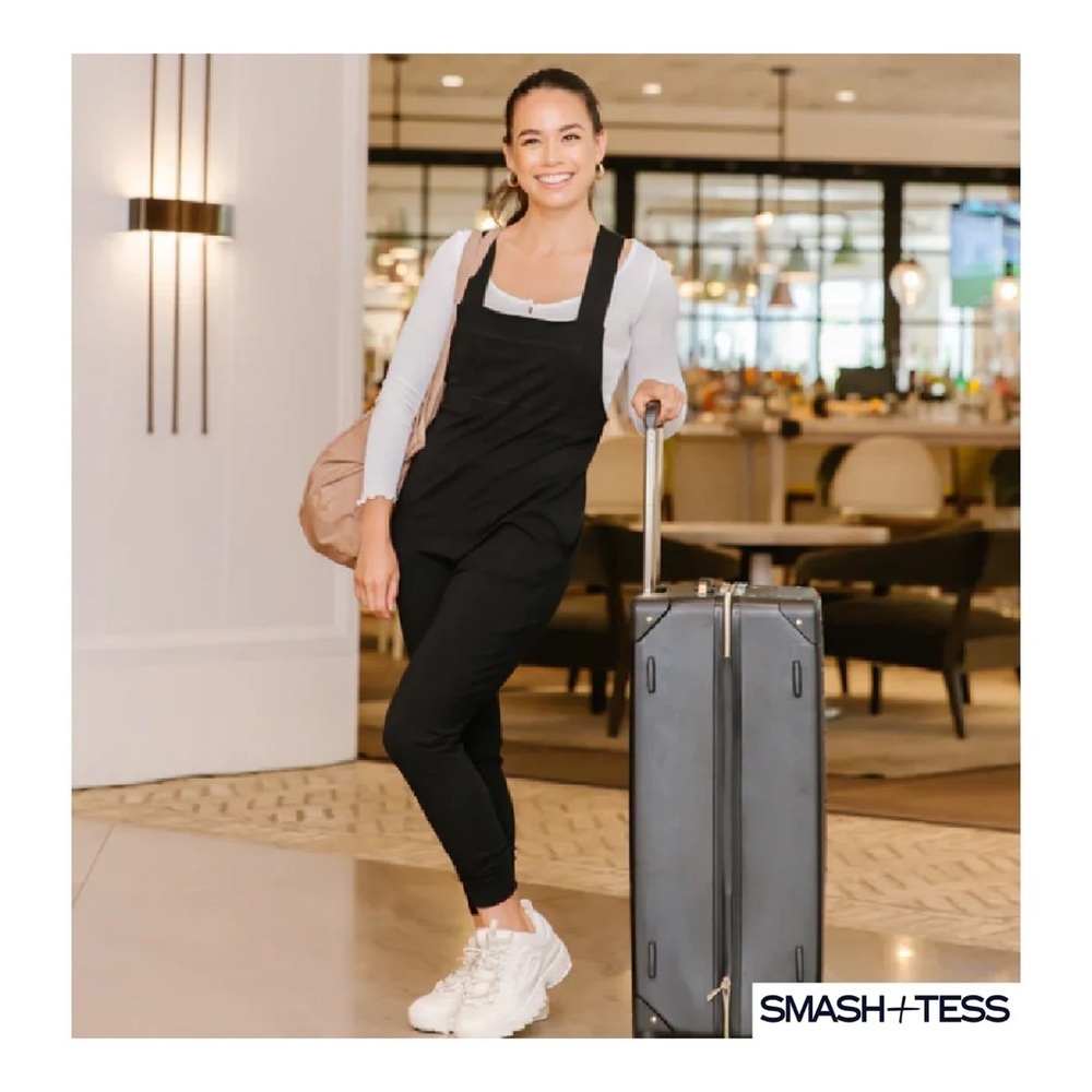 Smash + Tess Romperalls in Black